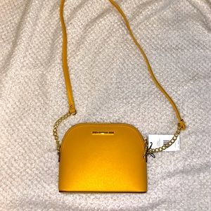 Steve Madden Mustard Yellow Crossbody Purse